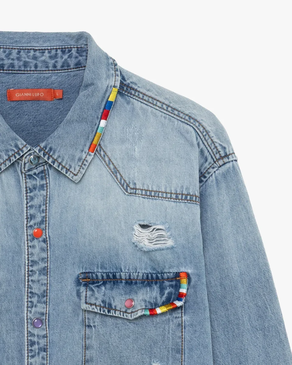 Camicia in jeans - immagine 3