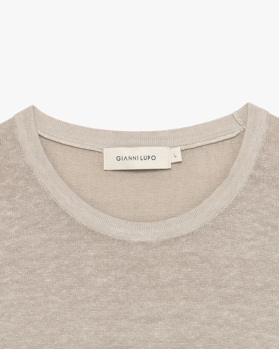 T-shirt in maglia - immagine 3