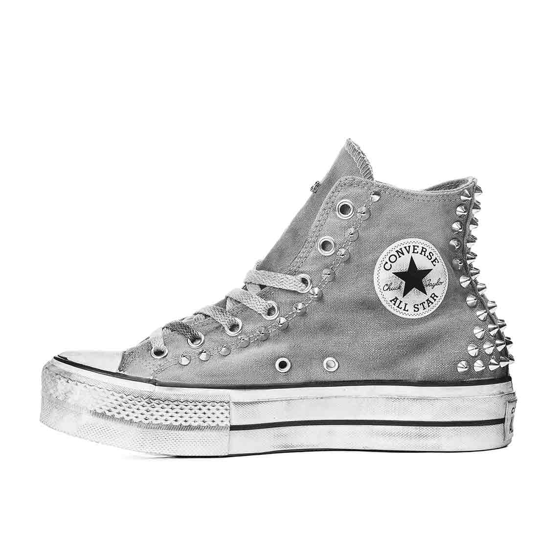 Converse All Star Platform Vintage con Borchie - immagine 5