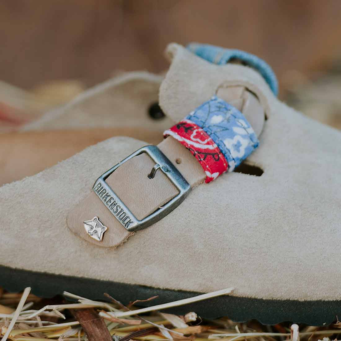 Personalizzazione Birkenstock Boston Taupe - Bandane - immagine 6