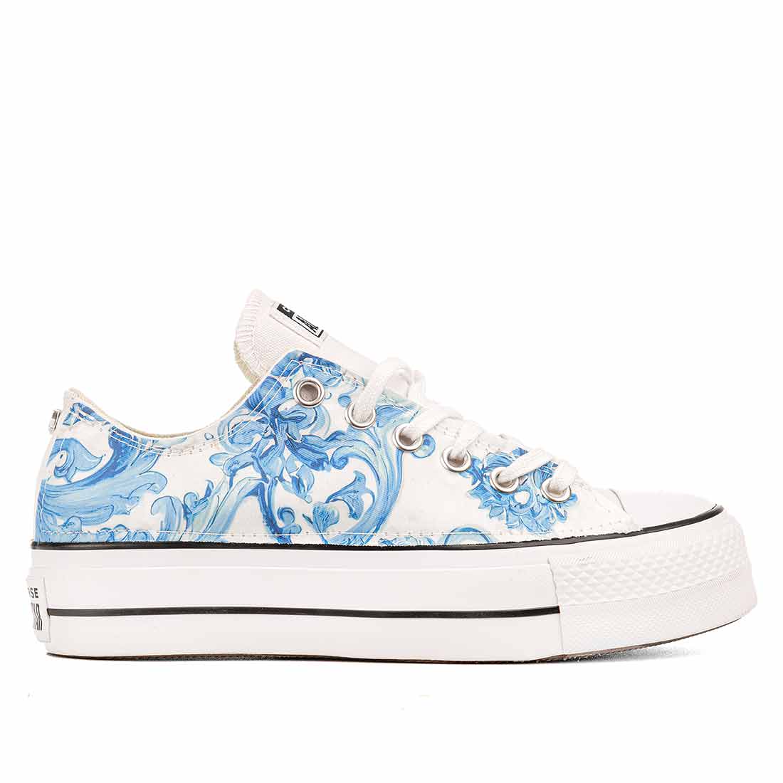 Converse All Star Bianche Azulejos - immagine 2