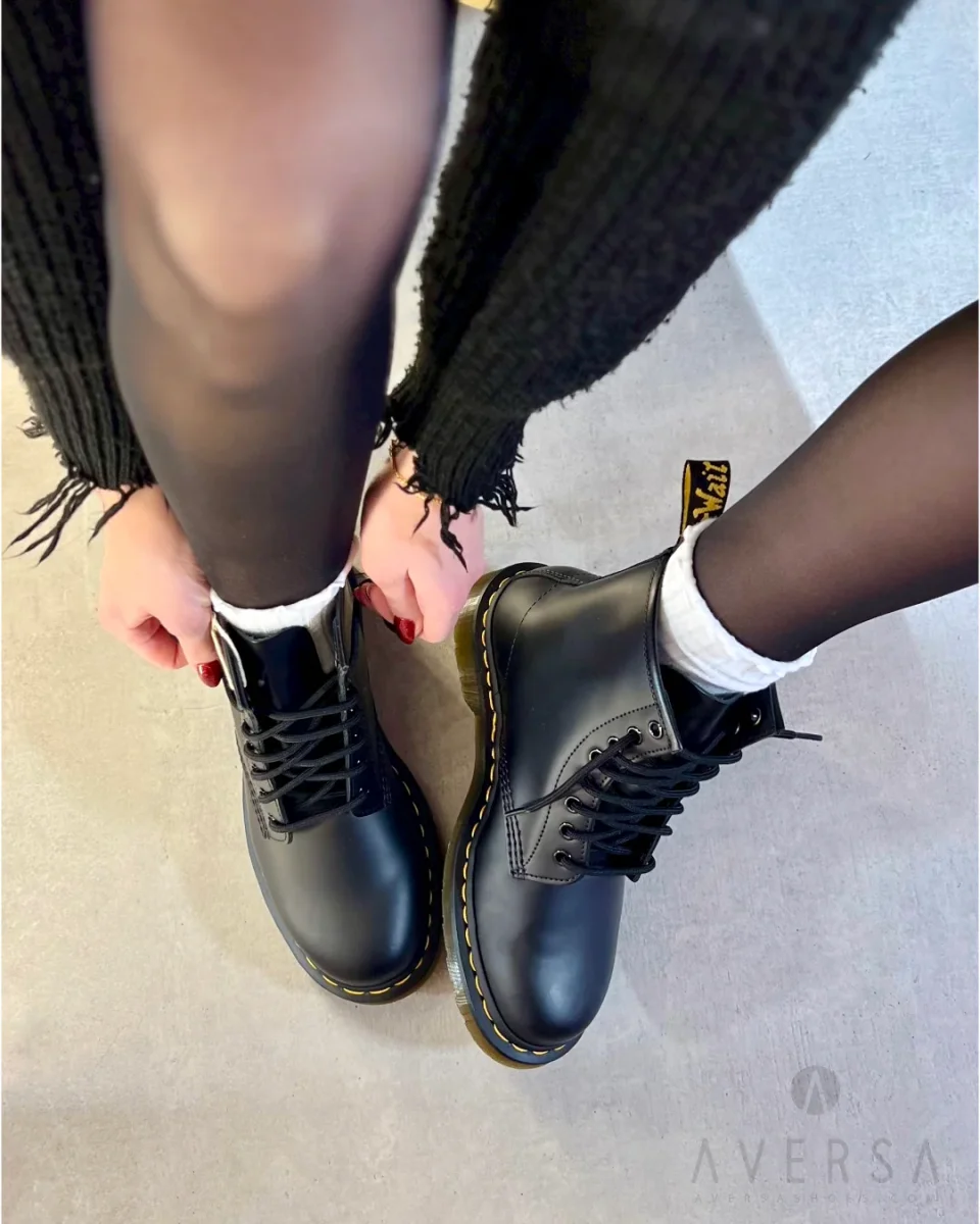 Dr. Martens 1460 Black Noir Smooth - immagine 9