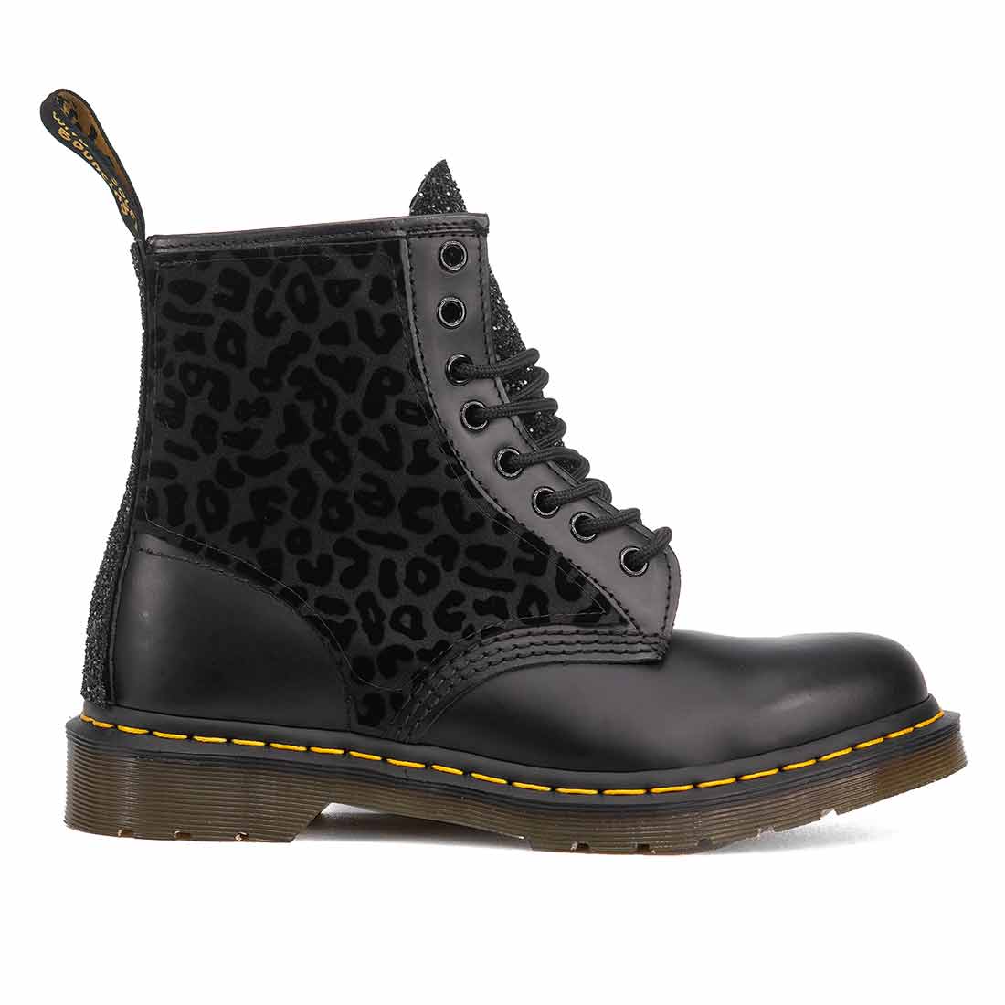 Personalizzazione Dr Martens Leopardato Nero - Tono su Tono - immagine 2