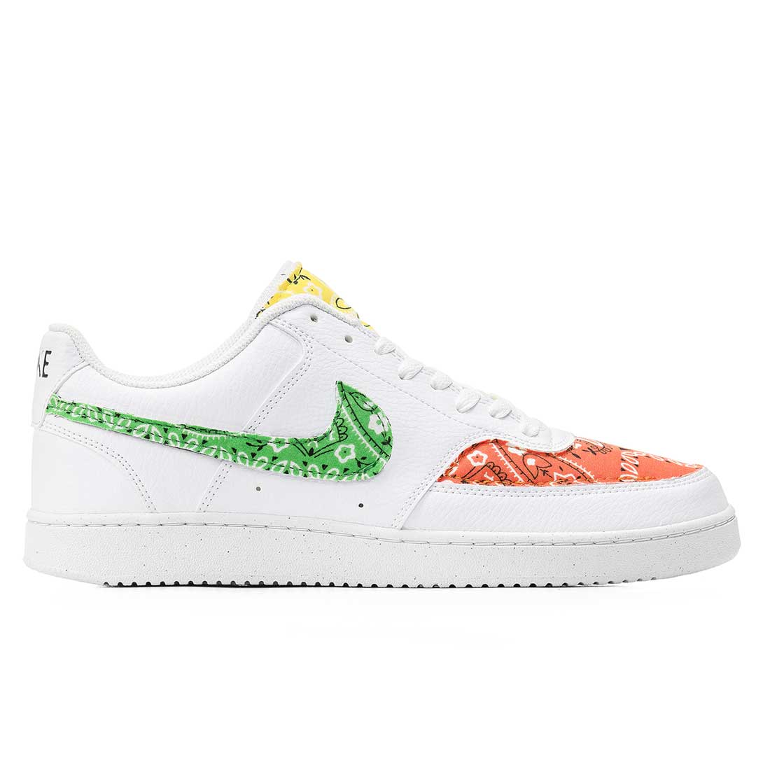Nike Court - Bandana Verde Giallo e Arancione