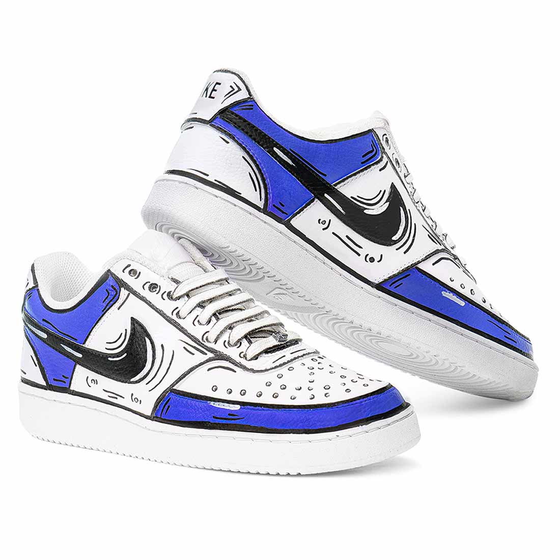 Nike Court - Cartoon Blu - immagine 4