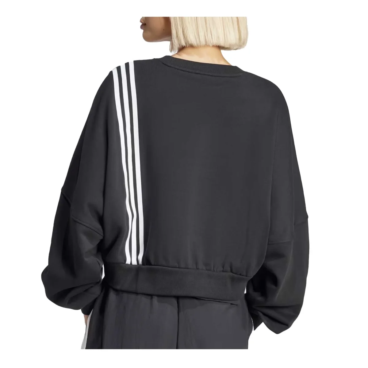 Felpa Giro Crop Adibreak Donna - immagine 4