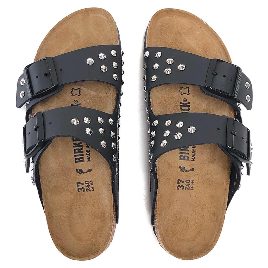 Personalizzazione Birkenstock Arizona Nere con Borchie - Outlet - immagine 2