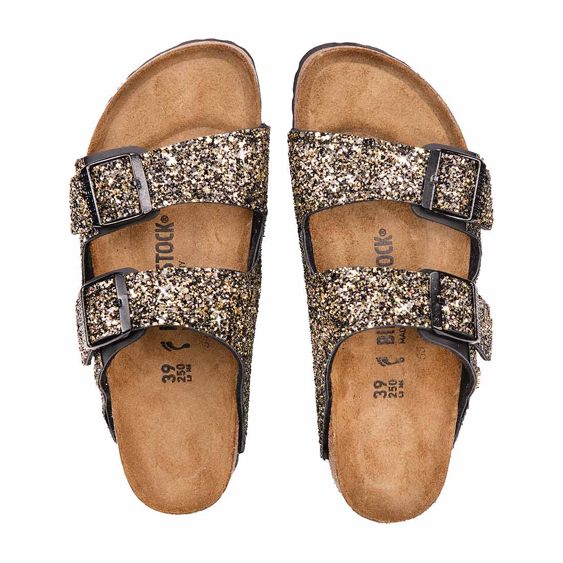 Personalizzazione Birkenstock Arizona Brillantini Oro - immagine 5