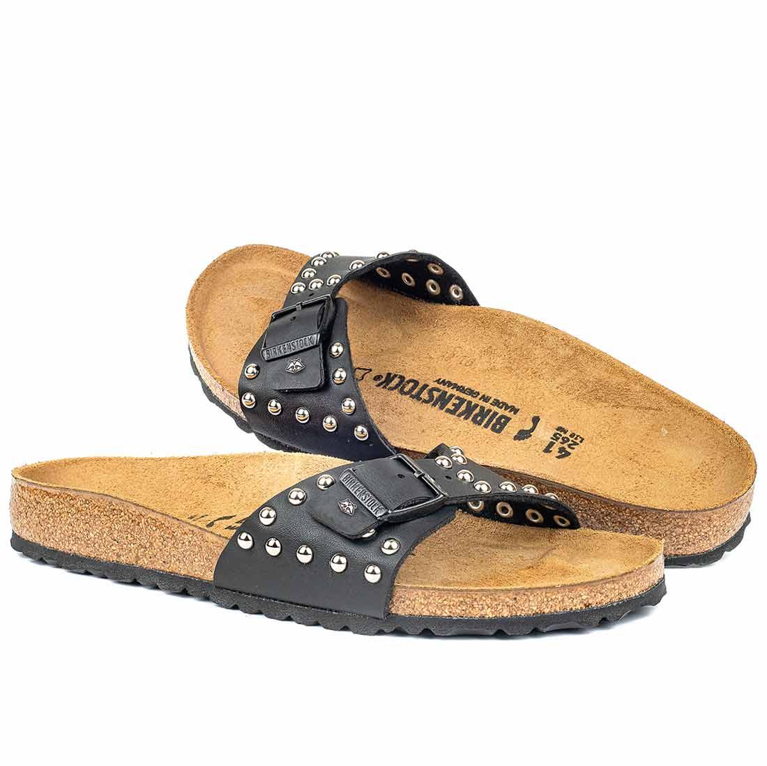 Personalizzazione Birkenstock Madrid con Borchie - Nere - immagine 4
