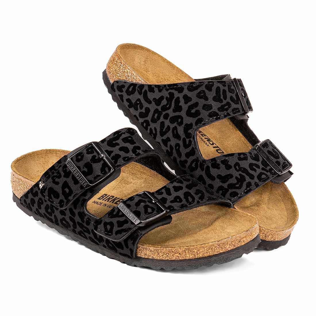 Personalizzazione Birkenstock Arizona Leopardate Nere - Outlet - immagine 2