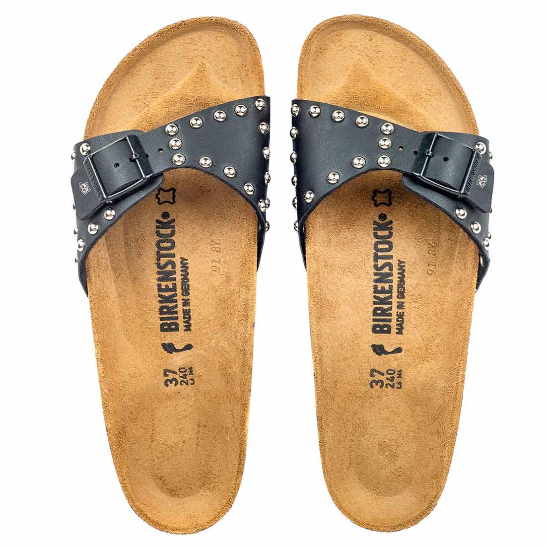 Personalizzazione Birkenstock Madrid con Borchie - Nere - immagine 2