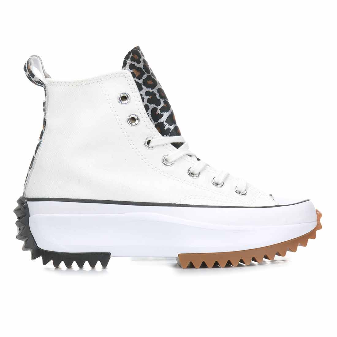 Converse Run Star Hike Alte Leopardate - Bianche - immagine 3