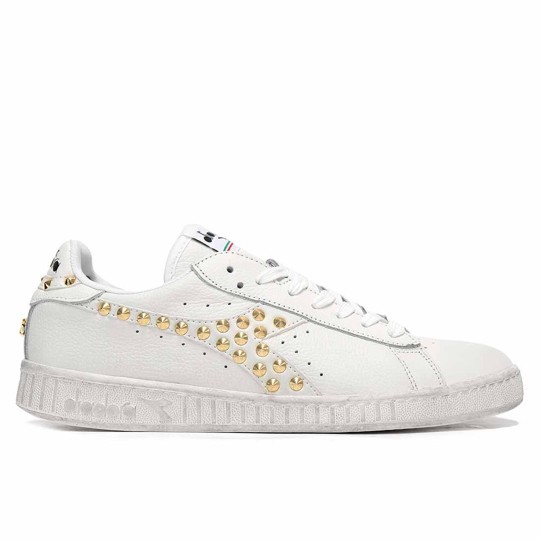 Diadora Game Low con Borchiette Oro