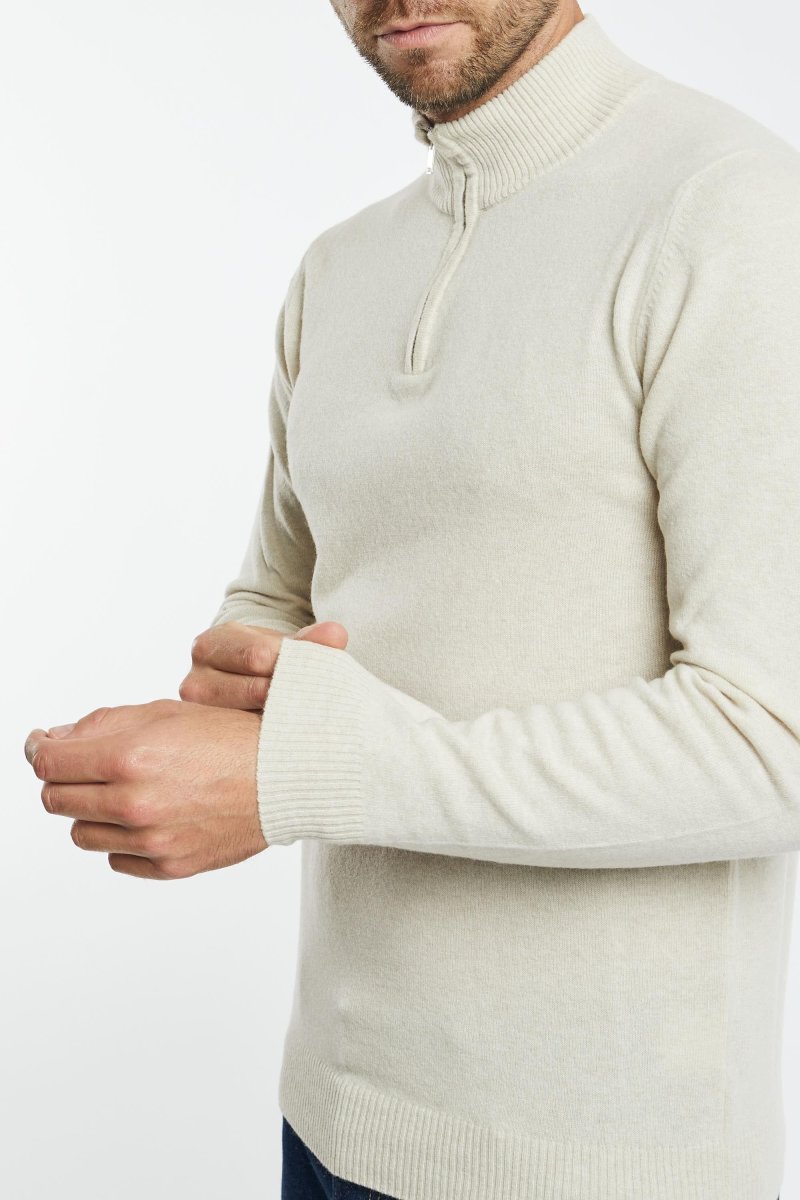 Maglia lupetto zip - immagine 6