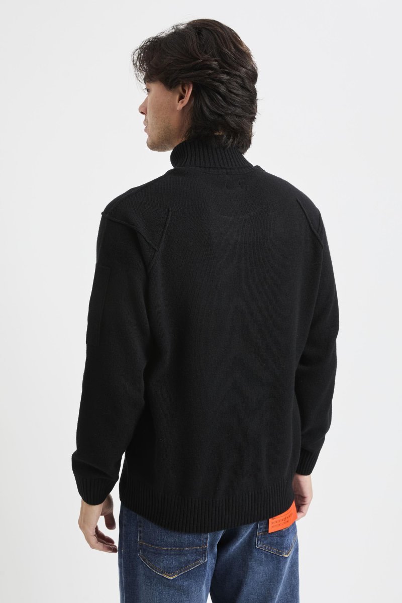 Maglia collo alto lambswool - immagine 7