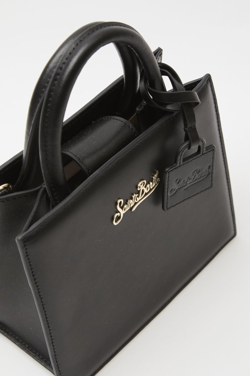 Borsa a mano Shop Bag mini in pelle liscia - immagine 6
