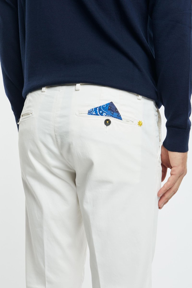 Pantalone slim in cotone stretch - immagine 6