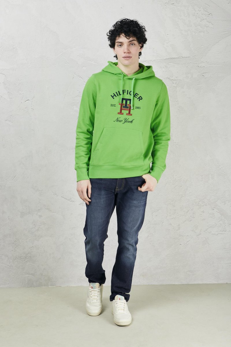 Felpa TH monogram con cappuccio - immagine 7