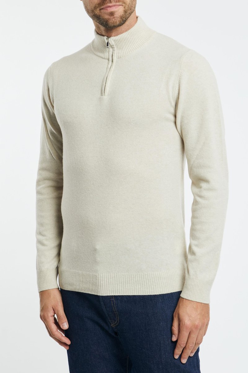 Maglia lupetto zip - immagine 4