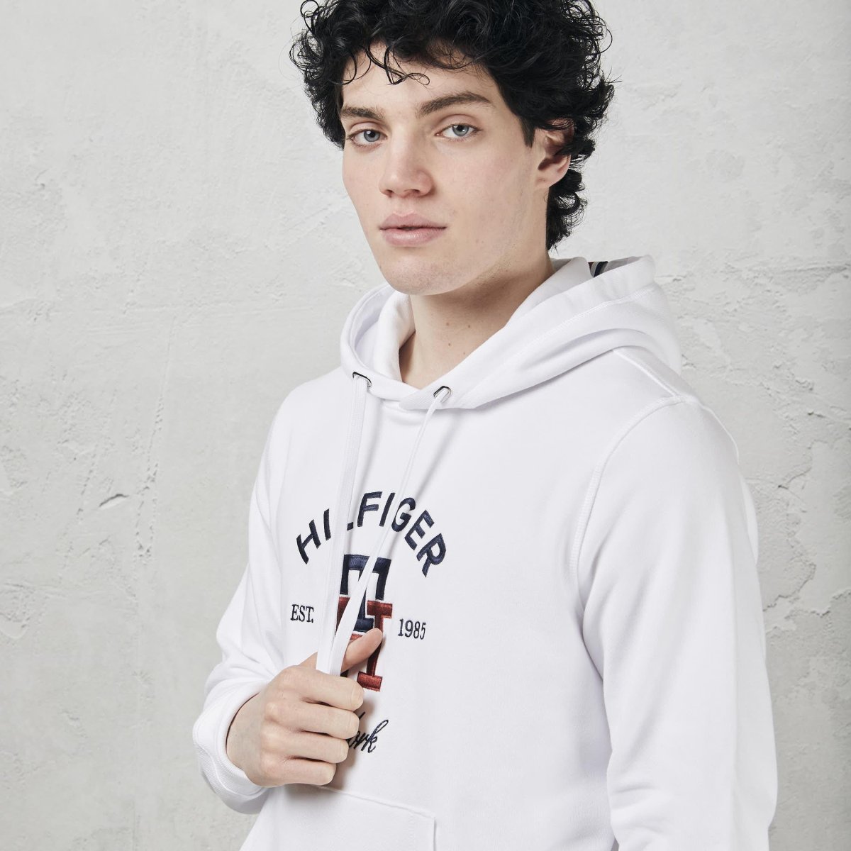 Felpa TH monogram con cappuccio - immagine 9