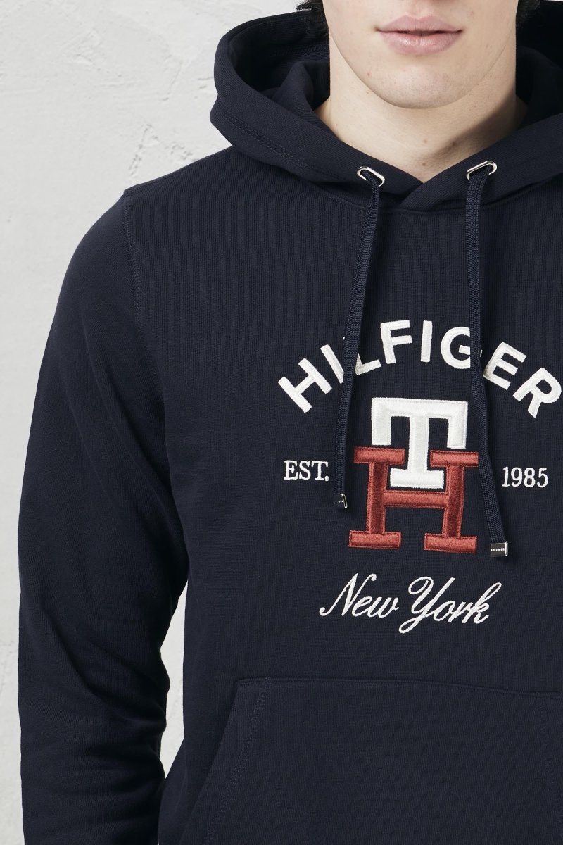Felpa TH monogram con cappuccio - immagine 5