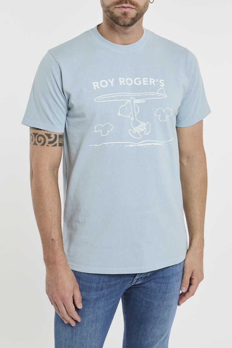 T-shirt girocollo Peanuts surf - immagine 2