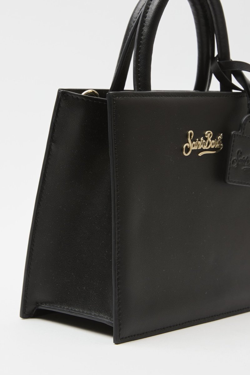 Borsa a mano Shop Bag mini in pelle liscia - immagine 5