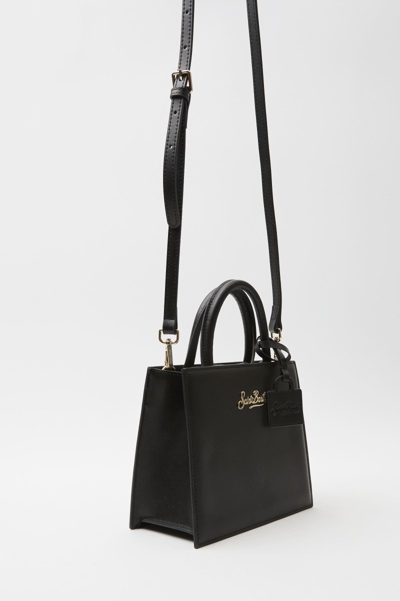 Borsa a mano Shop Bag mini in pelle liscia - immagine 7