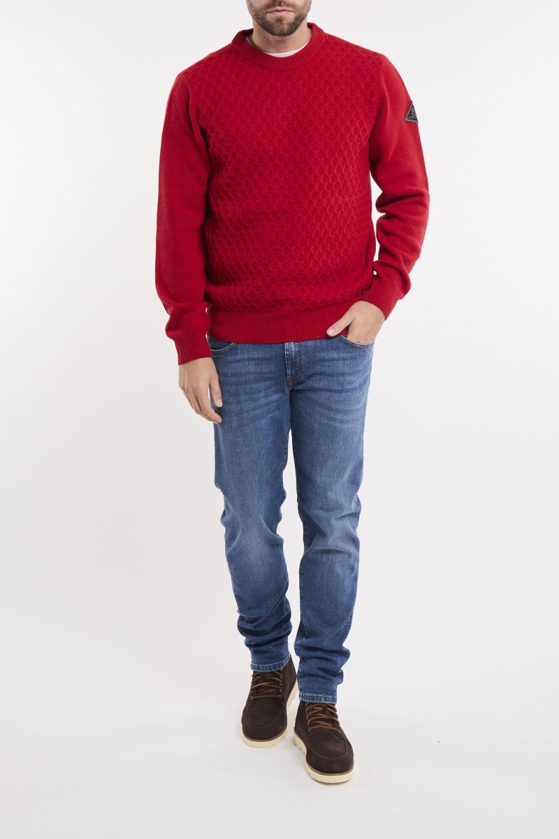 Maglia girocollo noce - immagine 6