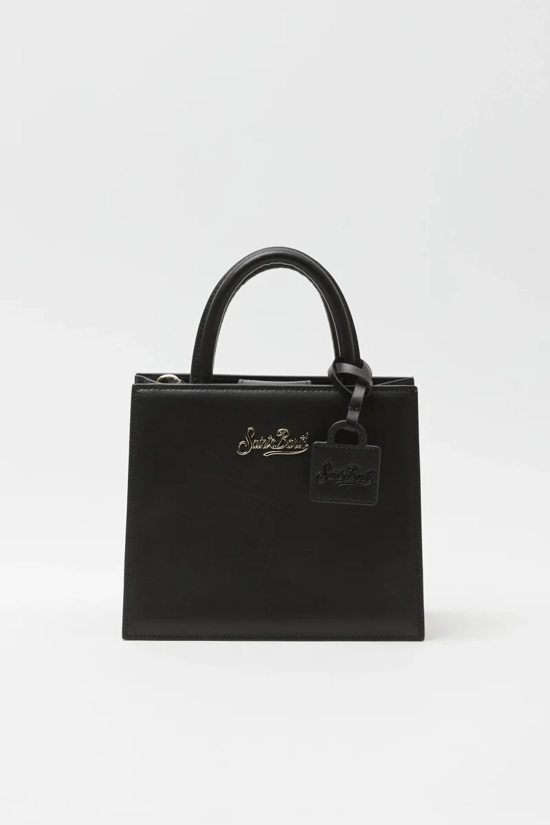 Borsa a mano Shop Bag mini in pelle liscia - immagine 2