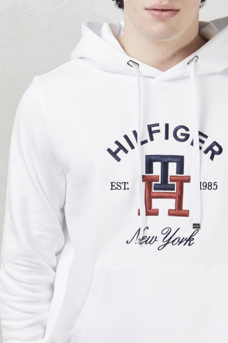 Felpa TH monogram con cappuccio - immagine 5