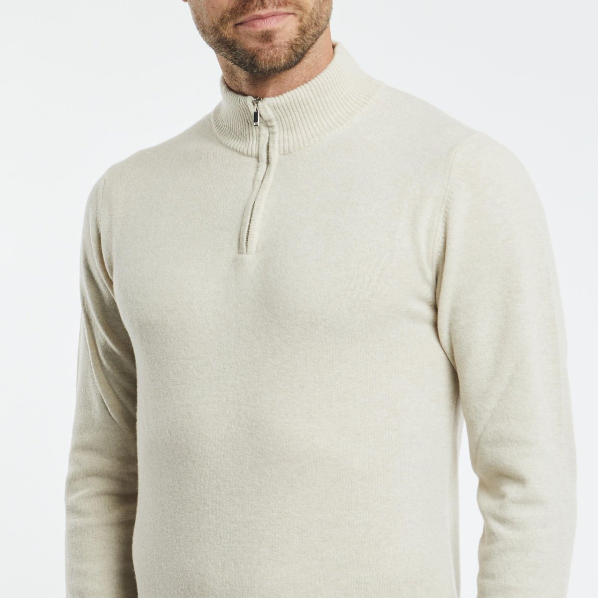 Maglia lupetto zip - immagine 9
