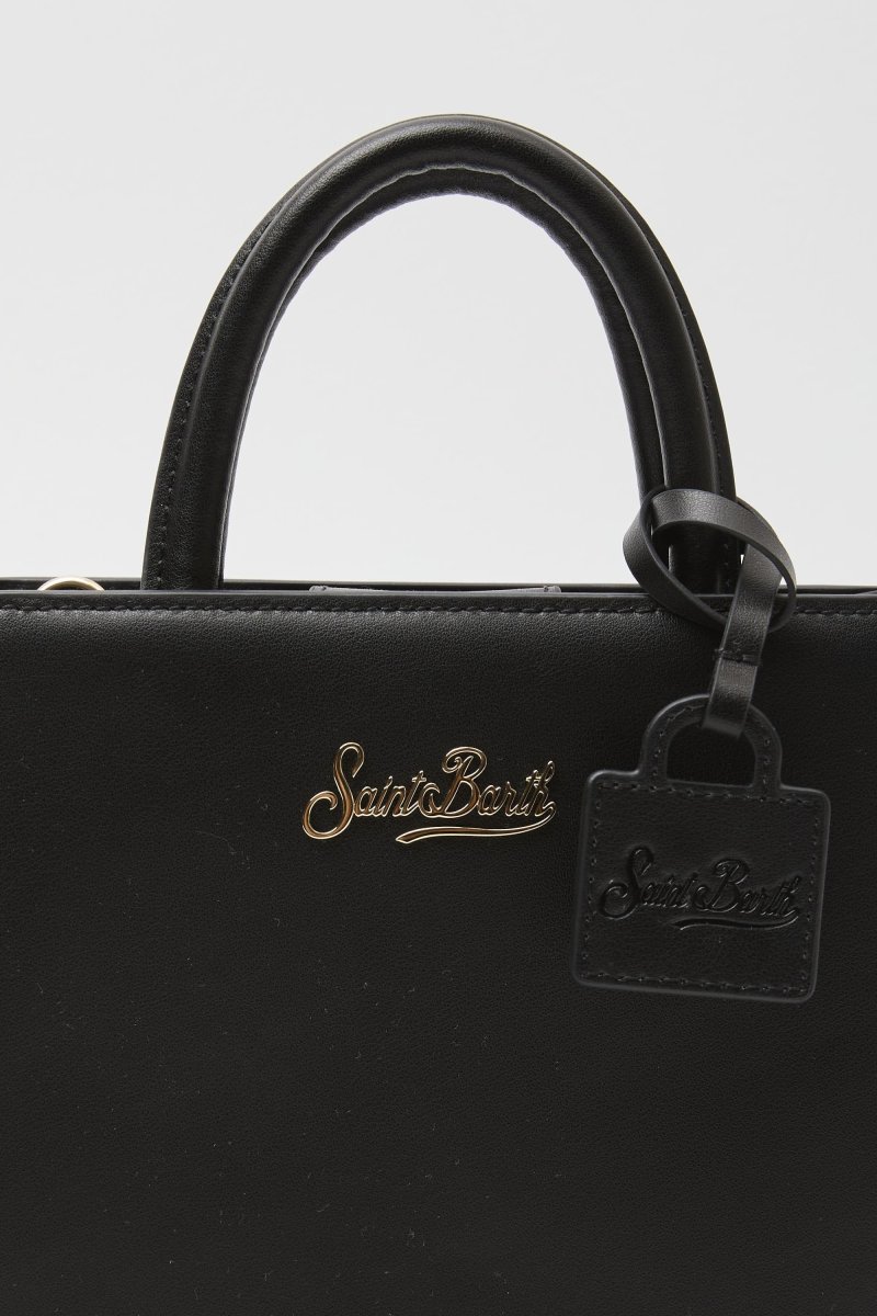 Borsa a mano Shop Bag mini in pelle liscia - immagine 4