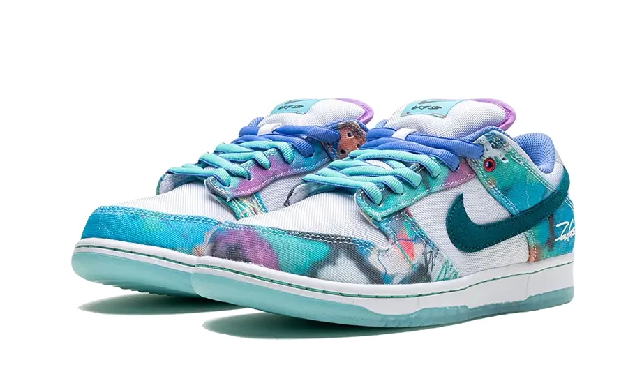 Nike SB Dunk Low Futura Laboratories Bleached Aqua - immagine 3