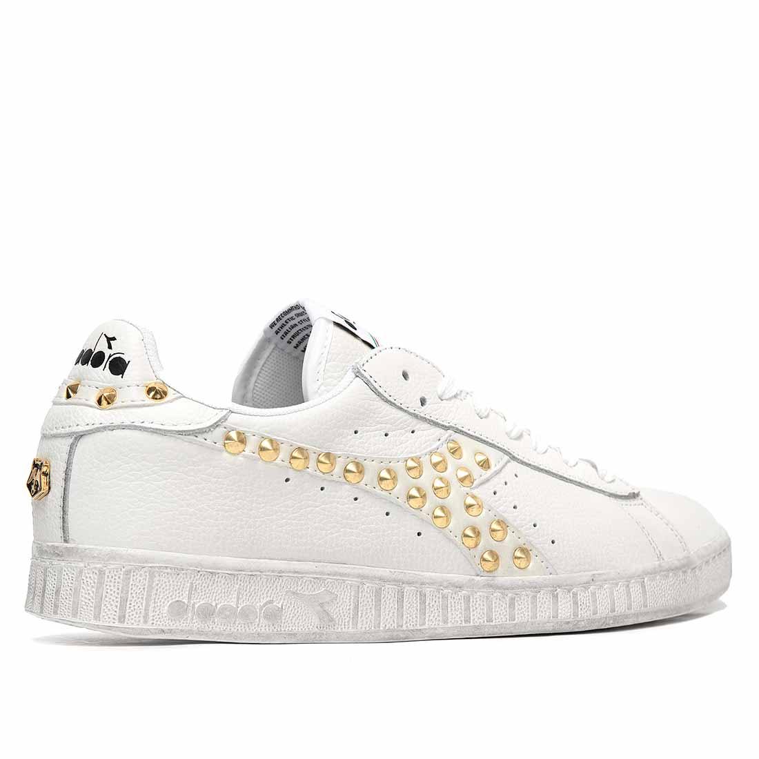 Diadora Game Low con Borchiette Oro - Outlet - immagine 4
