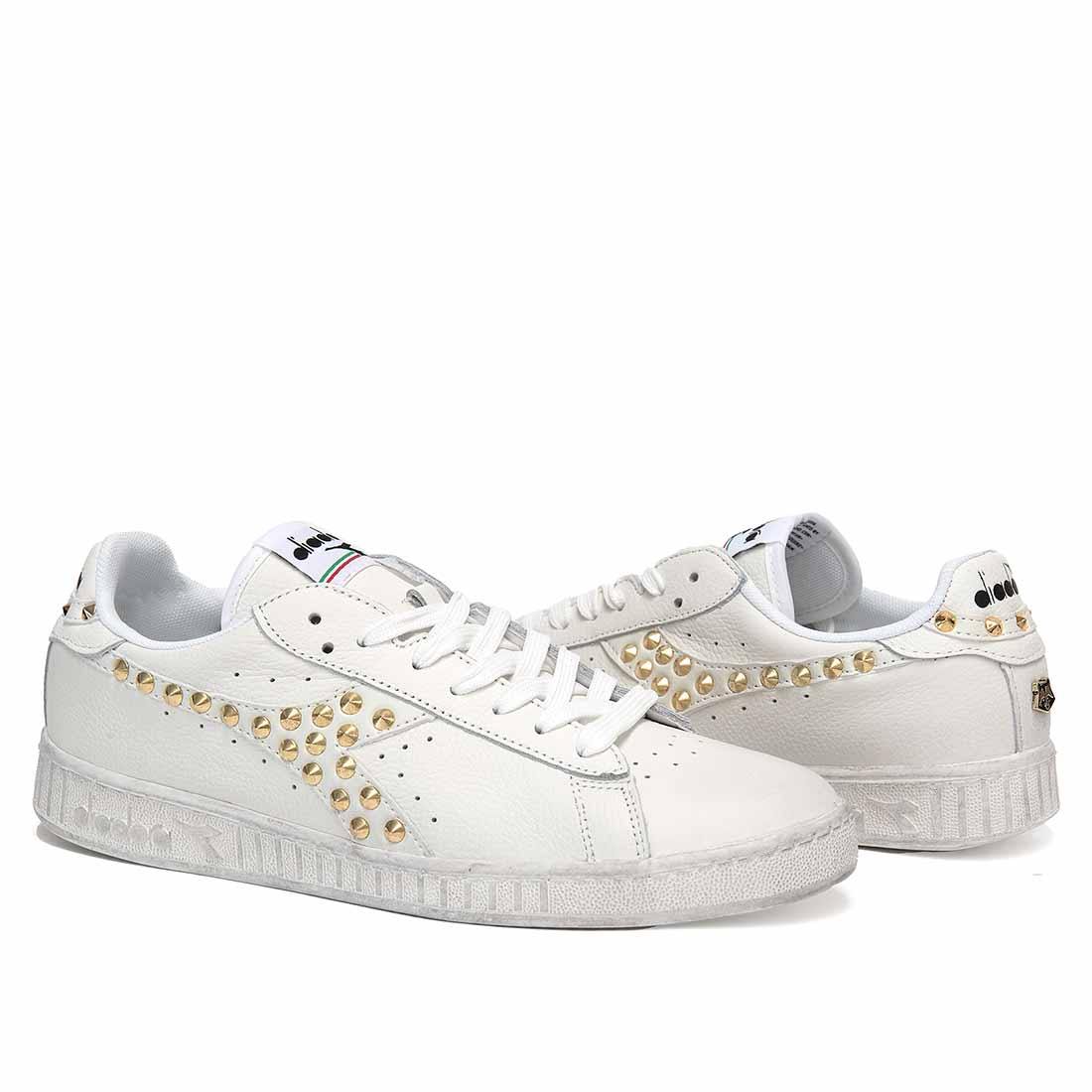 Diadora Game Low con Borchiette Oro - immagine 5